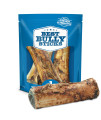 Best Bully Sticks Large Marrow Dog Bones for Aggressive Chewers - 3 Pack - USA Baked and Packaged - Grass-Fed Beef Long-Lasting 5-6 Big Bones for Dogs from