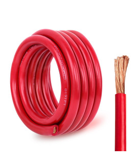Kimbluth 4 gauge Battery cable Oxygen Free copper Wire, 10ft 4 AWg Welding cable Standard USA OFc Wire for Automotive, Battery, Solar, Marine and generator