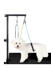 Dog-Grooming-Arm, 35 Adjustable Pet Grooming Table Arm with Clamp, Dog Stand for Small Medium Dogs at Home,