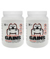 Muscle Bully Gains - Mass Weight Gainer, Whey Protein for Dogs (Bull Breeds, Pit Bulls, Bullies) Increase Healthy Natural Weight, Made in The USA (180 Servings)