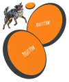 Mighty Paw Dog Frisbee (2 Pack) 10.5 Fetch Pet Toy for Hyper Dogs. Lightweight Disc Easy to Chuck or Throw It, & Soft to Catch. for Small, Large Dogs & Puppies