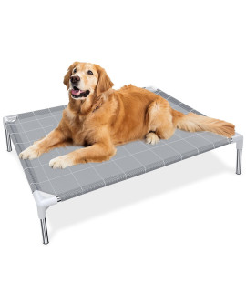Elevated Dog Bed Raised Dog Bed - Pet Cot for Large Dogs | Raised Pet Bed for Indoor and Outdoor Use