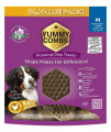 Yummy Combs Dental Treats for Dogs Vet VOHC Approved Yummy Dog Treats for Teeth Cleaning Shape to Scrape Tartar Protein Treat Dental Dog Treats for Medium Dogs (24oz, 30 Count)