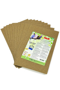 S&X Gravel Paper for Bird Cage 10-Pack 11 x 17 Gravel Liner Paper Sand Sheets Bird Cage Liners