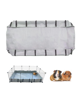 Guinea Pig Cage Bottom for C & C Grids Habitat, Waterproof and Washable Liner Base for Rabbits,Chinchillas,Ferrets and Other Small Animals Pet (Bottom Only 27 x 42)