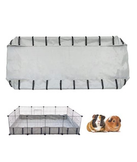 Guinea Pig Cage Bottom for C & C Grids Habitat, Waterproof and Washable Liner Base for Rabbits,Chinchillas,Ferrets and Other Small Animals Pet (Bottom Only 27 x 56)