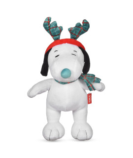 Peanuts for Pets Comics 6 Holiday Snoopy Reindeer Squeaky Dog Toy Small Snoopy Christmas Snoopy Dog Toy Snoopy Stuffed Animal Officially Licensed Pet Product from Peanuts Comics (FF23516)