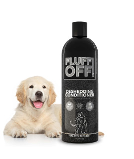Fluff Off! by Girl With The Dogs, Natural Deshedding Dog/Cat Conditioner, 16 Oz, Made in USA 8 Wks+