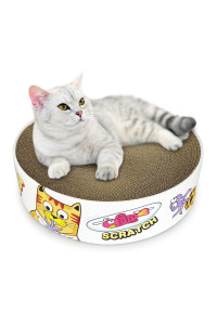 TTCAT Cat Scratcher Cardboard,Cat Scratch Bowl Cat Cardboard Pad for Indoor Cats,Durable Recycle Board for Furniture Protection, Cat Scratching pad,Cat Scratching Lounge Bed