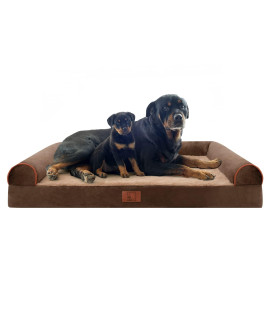 Lazy Lush XXL Dog Bed, Dog Beds for Extra Large Dogs, Large Dog Bed with Removable Washable Cover, Outdoor Dog Bed, Large Dog Beds, Washable Dog Bed