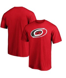 Outerstuff NHL Youth 8-20 Performance Polyester Team color Primary Logo T-Shirt (8, carolina Hurricanes Red)