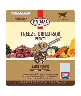 Primal Dog Freeze-Dried Pronto Lamb 7oz.