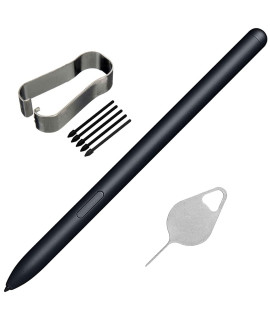 galaxy Tab S7 FE Pen Replacement S7 FE 5g S Pen for galaxy Tab S7FE Pen Touch Pen for Samsung galaxy Tab S7 FE Pen SM-T730 SM-T733 T736 S Pen with Tips S7 FE Pen Repair Part (Mystic Black)
