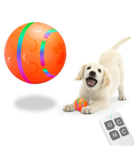 Belobill Interactive Dog Ball Toys with Remote Control, Wicked Ball, Durable Motion Activated Automatic Rolling Ball Toys, Jumping Activation Ball for Puppy/Small/Medium Dogs, USB Rechargeable