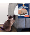 Stelucca Amazing Shields Cat Scratch Deterrent - 12-Pack, 17-inch x 12-inch Furniture Protectors from Cats for Couch - Clear, Anti-Scratch Pad and Sofa Protector