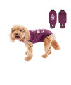 Bellyguard - After Surgery Dog Recovery Onesie, Post Spay, Neuter, Body Suit for Male and Female Dogs, comfortable cone Alternative for Large and Small Dogs, Soft cotton covers Wound, Stitches, Small