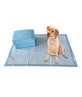 Trusupetta 50 Count Pee Pads for Dogs, High Soaks 9 Cups Fluid, Leakproof Puppy Pads Large 23.6x35.4 ,Anti Skid Dog Pads for Dogs Cats and Rabbits