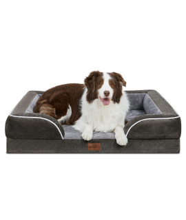 Comfort Expression Dog Beds for Large Dogs, Large Dog Bed, Waterproof Large Dog Bed with Removable Cover, Orthopedic Dog Bed,Dog Bed Large Size Washable