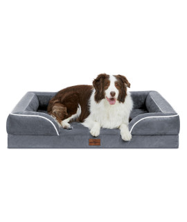 Comfort Expression XL Dog Beds for Extra Large Dogs, XL Dog Bed, Large Dog Bed Washable, Jumbo Dog Bed with Removable Cover and Zipper, Extra Large Dog Bed with Dog Bed Cover