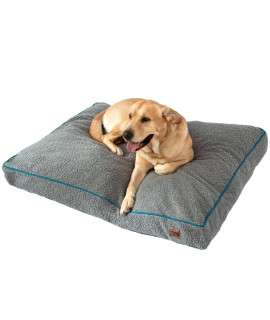 pettycare Washable Dog Beds for Extra Large Dogs with Waterproof Liner, Shredded Memory Foam XL Dog crate Bed with Removable cover, Fit Up to 90 LBs Pet Mat Pillow