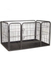 Doggy Style Heavy Duty Whelping Pen with Abs Tray Puppy Play Pen Puppies cage crate cartes cages Dog Training Playpen for Dogs and Puppies (Large)