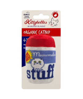 Huxley & Kent Cat Toy Meowmellow Stuff Snack Attack Strong Catnip Filled Cat Toy Soft Plush Kitty Toy with Catnip and Crinkle Kittybelles
