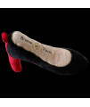 Red Heel Squeaky Dog Shoe Toy - Small(D0102H52YPT)
