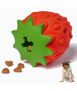 MewaJump Dog Puzzle Toys, Rubber Dog Chew Toys,Treat Food Dispensing Dog Toys for Teeth Cleaning, Dog Ball Toy, Interactive Dog Enrichment Toys for Puppy, Small, Medium, Large Dogs