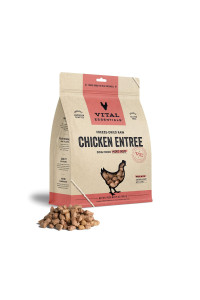 Vital Essentials Freeze Dried Raw Dog Food, Chicken Mini Nibs Entree, 25 oz