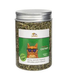 MR-BABULA Premium Natural Cat nip, Selected Fresh Catnip Leaves & Bud (1OZ)