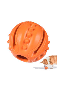 Doudele Small Dog Toy Ball - Interactive, Teething,Treat Dispensing, and Mental Stimulation Toy for Pups