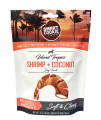 Smart Cookie All Natural Dog Treats - Shrimp & Coconut - Healthy Dog Treats for Allergies, Sensitive Stomachs - Soft Dog Treats, Chewy, Grain Free, Human-Grade, Made in The USA - 5oz Bag, 1 Pack