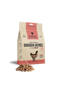 Vital Essentials Freeze Dried Raw Cat Food, Chicken Mini Nibs Entree, 12 oz