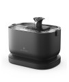 PETLIBRO Cat Water Fountain,Wireless Pet Fountain Battery Operated,2.5L/84oz Dockstream Automatic Dog Water Dispenser for Drinking with Quiet Pump Inside Stainless Steel Tray Easy Clean BPA-Free Black