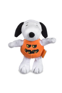 Peanuts for Pets Snoopy Pumpkin Squeaker Pet Toy, 9 Inch Halloween Snoopy Squeaky Pet Toy Peanuts Dog Toys, Snoopy for Pets, Snoopy Jack-o-Lantern Toys for Dogs
