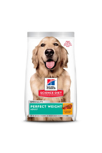 Hill's Science Diet Adult Perfect Weight Chicken Recipe Dry Dog Food, 25 lb. Bag