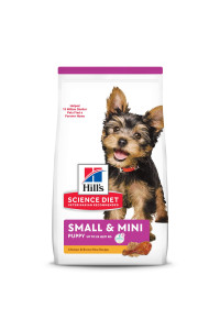 Hill's Science Diet Puppy Small Paws Chicken Meal, Barley & Brown Rice Recipe Dry Dog Food, 12.5 lb. Bag