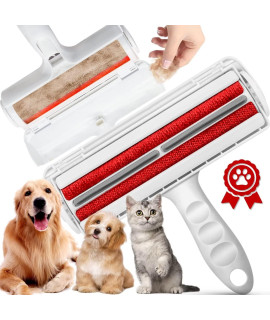 WOOTONG Pet Hair Remover Roller - Dog & Cat Fur Remover with Self-Cleaning Base - Efficient Animal Hair Removal Tool Cat Dog Hair Remover for Couch Furniture Car Seat Carpet and Bedding ?