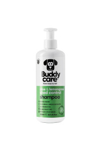 Shed control Dog Shampoo by Buddycare Aloe & Lemongrass Scented with Aloe Vera and Pro Vitamin B5 (1690oz)