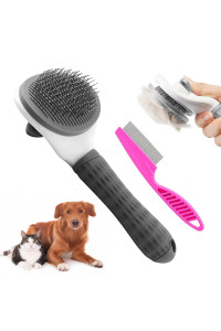 cat grooming Shedding Brush S Dogs Pet Self cleaning comb Hair Removal Short Haired For Long Slicker Better Kit
