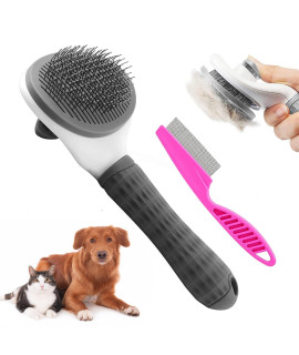 cat grooming Shedding Brush S Dogs Pet Self cleaning comb Hair Removal Short Haired For Long Slicker Better Kit