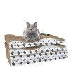 Ahomdoo ?????? ?????????????????? ?????? Cat Scratch Board Cat Cardboard Scratcher Nest Sleeping Cat Scratcher Cardboard for Indoor Cats(4 Pack)