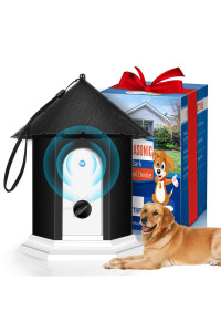 Anti Barking Device, 4 Frequency Adjustable Dog Barking Control Devices, Outdoor and Weatherproof Dog Barking Deterrent Up to 50 Ft Range, Dog Training & Behavior Aids Safe for Humans and Dog