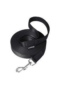Loutep Recall Lead 3 m 5 m 10 m 15 m 20 m Long Recall Lead Dog Strong Nylon Dog Lead with Padded Handle Lead