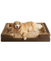 WNPETHOME Waterproof Dog Beds for Extra Large Dogs, Orthopedic XLarge Dog Bed with Sides, Big Dog Couch Bed with Washable Removable Cover, Pet Bed Sofa with Non-Slip Foam for Sleeping
