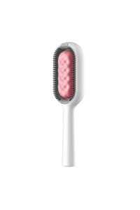 New multifunction Water Infused Gravity Cleaning Pet Hair Brush. Can be used with daily cleaning fluid better care for your pets, universal version for cats and dogs 3in1 back hair removl (pink)