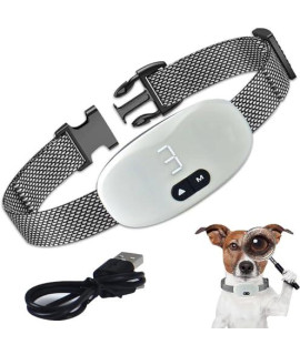 Bark Collar - Shock Collar for Large/Medium/Small Dog,Rechargable Anti Barking Device with 7 Sensitivity Levels & 8 Shock and Vibration Levels,Dog Training Collar,Dog Barking Control Devices