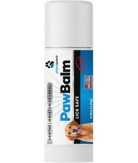 Lick Safe Dog Paw Balm 0.15 Oz Trial Size- Dog Paw Protector to Fix Dry Cracked Paws - Paw Balm Dogs - Paw Pad Balm - Dog Paw Protection from Heat, Sand, Snow - Paw Wax for Dogs - Paw Soother for Dogs