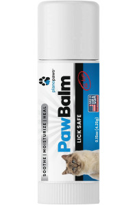 Lick Safe Cat Paw Balm - 0.15 Oz Paw Balm for Cats - Natural Paw Butter for Cats - Vet Recommended Cat Paw Protection - Paw Wax for Cats - Fix Dry Cracked Paws - Cat Paw Moisturizer Stick - Cat Stuff