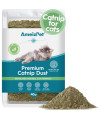AmeizPet Catnip Dust for Cats, Catnip Alternative for Training & Play, Cat & Kitten Behaviour Dust 40g (0.09 Oz)